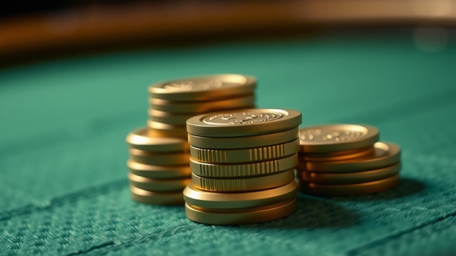 Atmospheric gaming floor photograph introducing the 1xBet review
