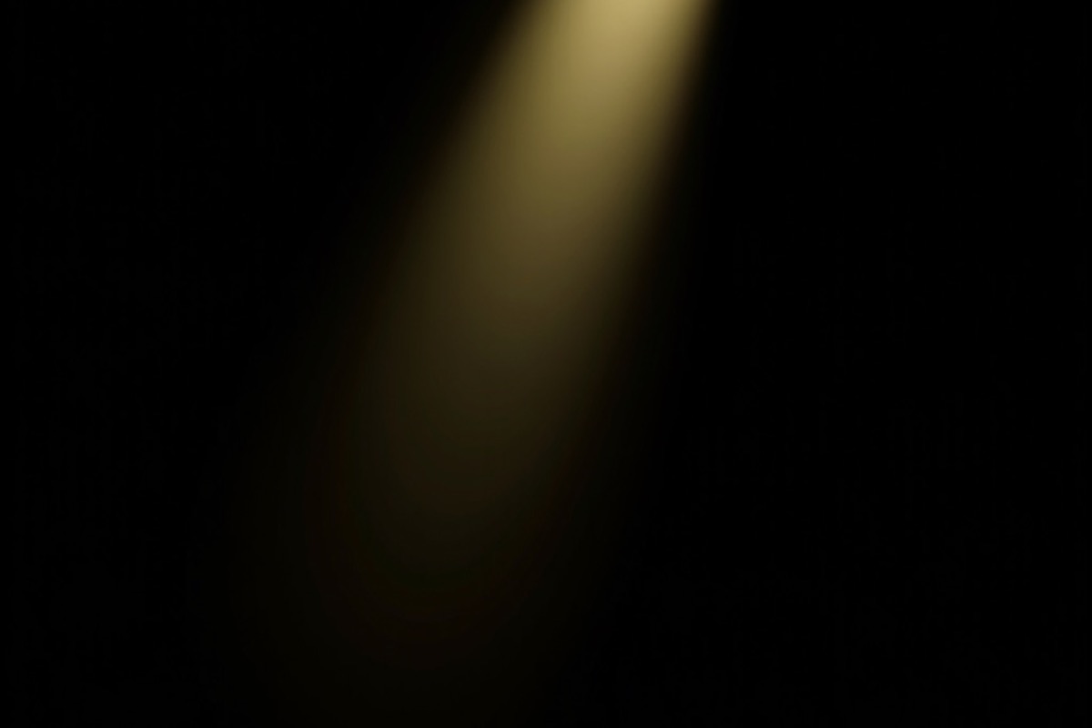 Atmospheric photograph of a dim gaming hall